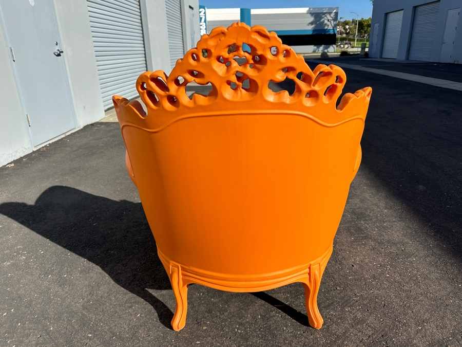 Outdoor Armchair PROUST By Alessandro Mendini For Magis Made In Italy Rotational Molded Polyethylene 40W X 38D X 40H Retails $2,180 [Photo 6]