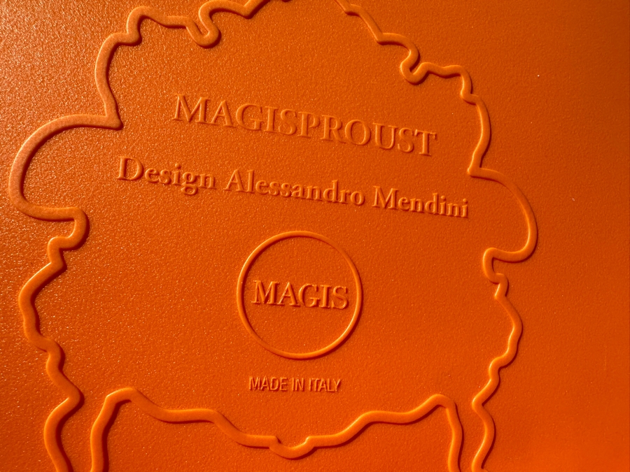 Outdoor Armchair PROUST By Alessandro Mendini For Magis Made In Italy Rotational Molded Polyethylene 40W X 38D X 40H Retails $2,180 [Photo 9]