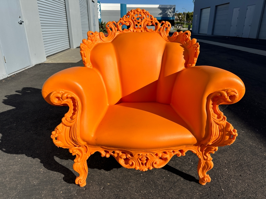 Outdoor Armchair PROUST By Alessandro Mendini For Magis Made In Italy Rotational Molded Polyethylene 40W X 38D X 40H Retails $2,180 [Photo 2]