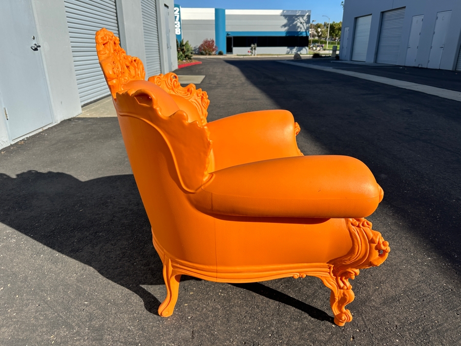 Outdoor Armchair PROUST By Alessandro Mendini For Magis Made In Italy Rotational Molded Polyethylene 40W X 38D X 40H Retails $2,180 [Photo 5]