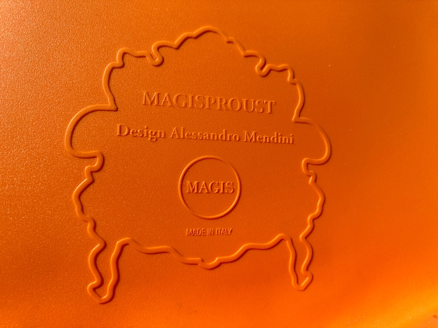 Outdoor Armchair PROUST By Alessandro Mendini For Magis Made In Italy Rotational Molded Polyethylene 40W X 38D X 40H Retails $2,180 [Photo 7]