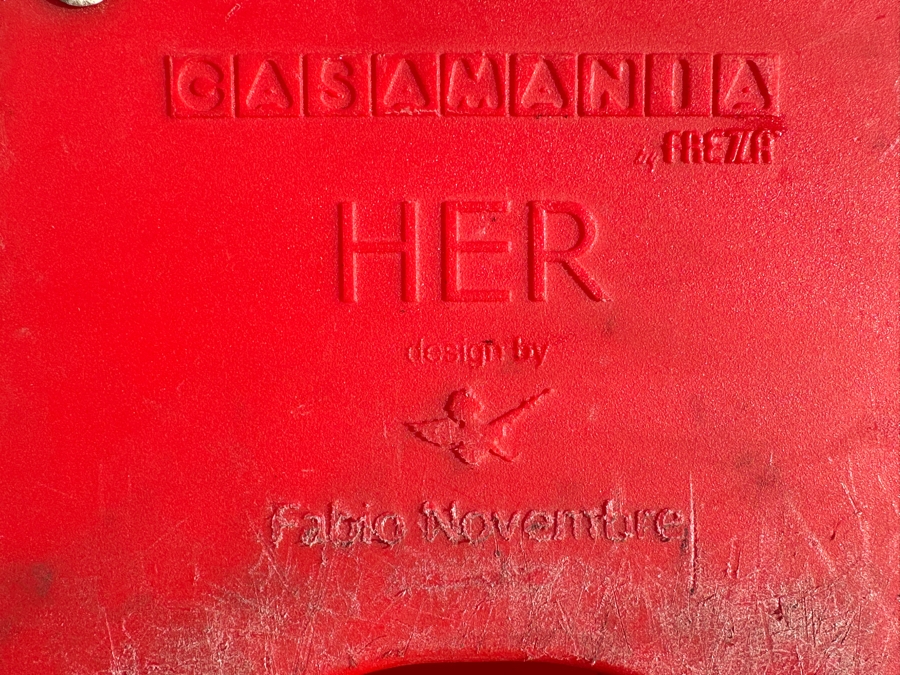 Her Chair Designed By Fabio Novembre For Casamania Dyed Molded Polyethylene 19W X 24D X 34H Retails $929 [Photo 8]