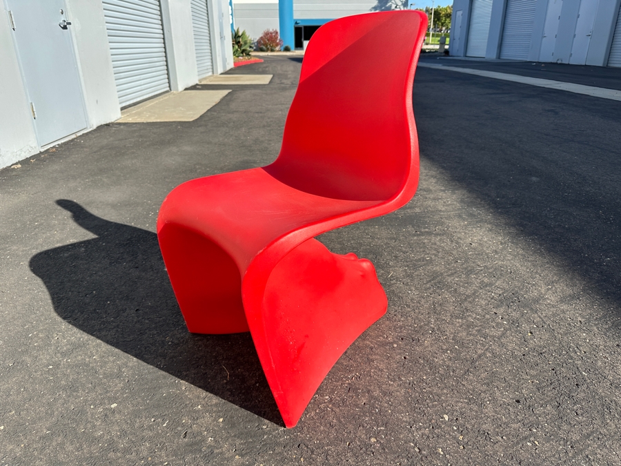 Her Chair Designed By Fabio Novembre For Casamania Dyed Molded Polyethylene 19W X 24D X 34H Retails $929 [Photo 4]