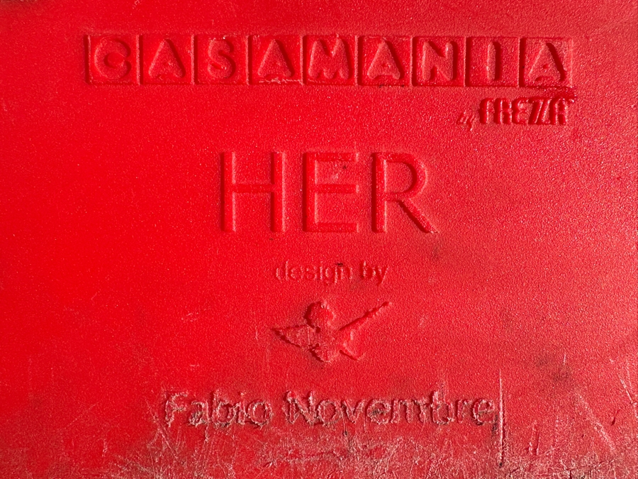 Her Chair Designed By Fabio Novembre For Casamania Dyed Molded Polyethylene 19W X 24D X 34H Retails $929 [Photo 9]