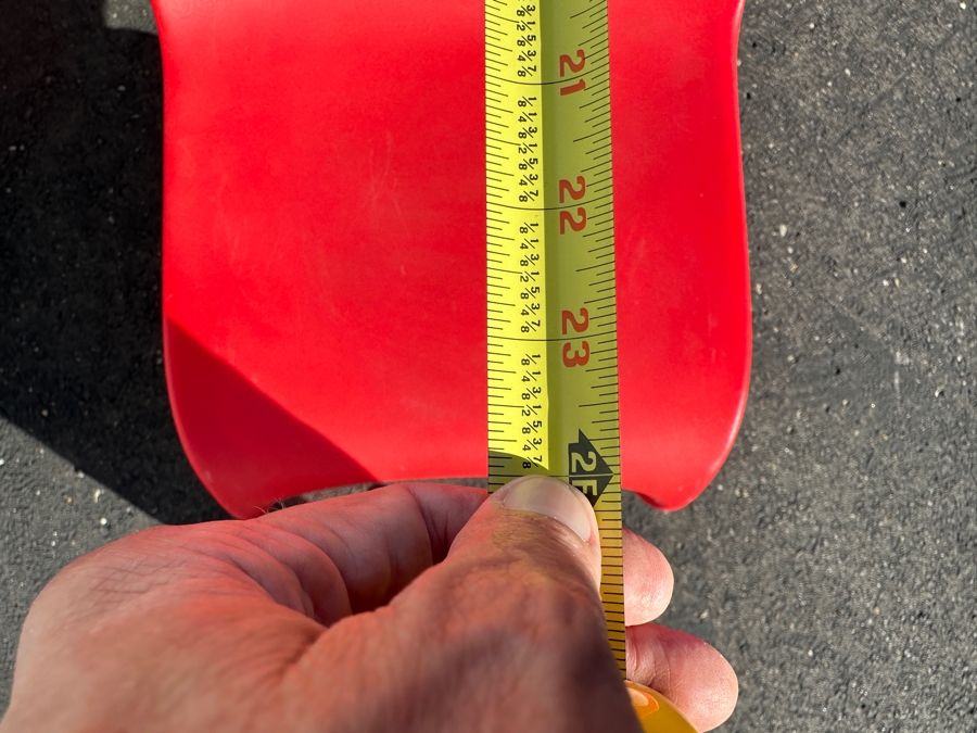 Her Chair Designed By Fabio Novembre For Casamania Dyed Molded Polyethylene 19W X 24D X 34H Retails $929 [Photo 12]