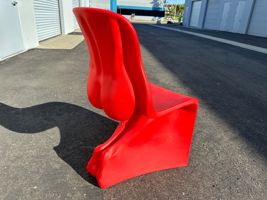 Her Chair Designed By Fabio Novembre For Casamania Dyed Molded Polyethylene 19W X 24D X 34H Retails $929 [Photo 6]