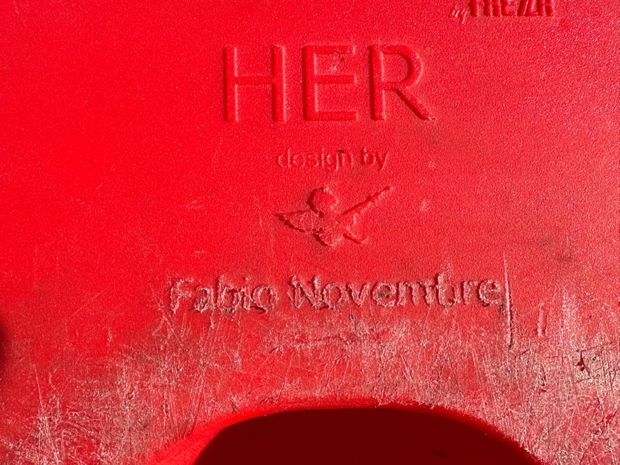 Her Chair Designed By Fabio Novembre For Casamania Dyed Molded Polyethylene 19W X 24D X 34H Retails $929 [Photo 10]