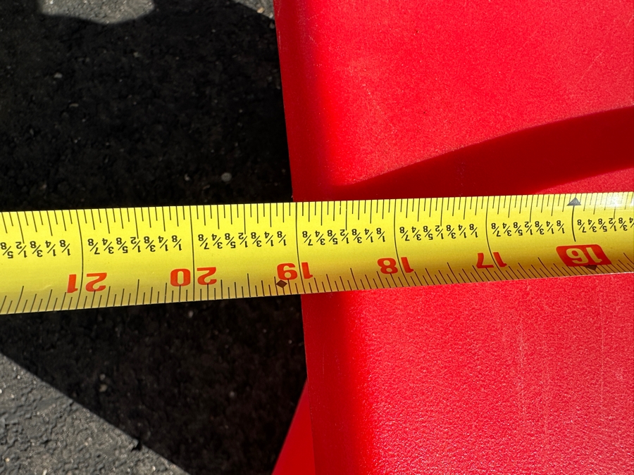 Her Chair Designed By Fabio Novembre For Casamania Dyed Molded Polyethylene 19W X 24D X 34H Retails $929 [Photo 11]