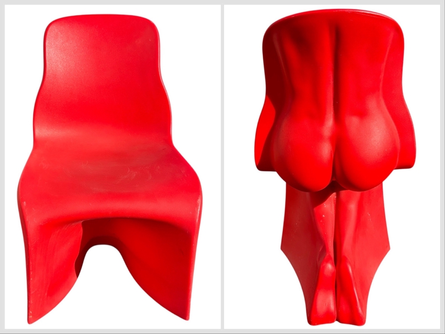 Her Chair Designed By Fabio Novembre For Casamania Dyed Molded Polyethylene 19W X 24D X 34H Retails $929 [Photo 1]