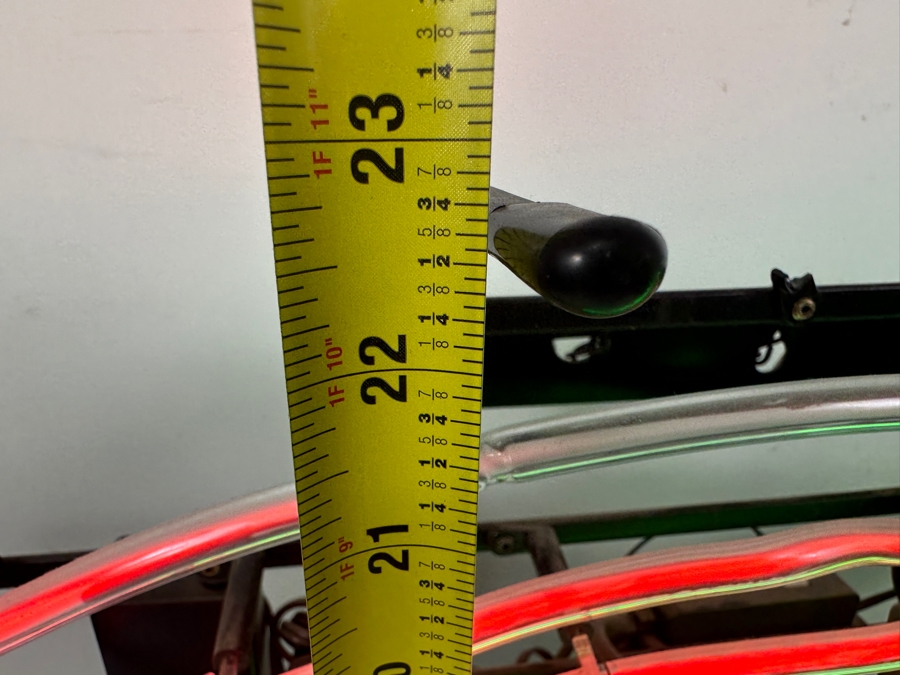 Miller Lite Beer Soccer Gooool Neon Sign 31W X 22.5H X 6D [Photo 7]