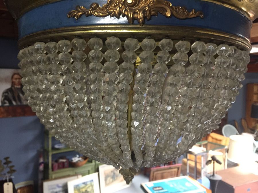 Vintage Russian Crystal Light Fixture [Photo 14]