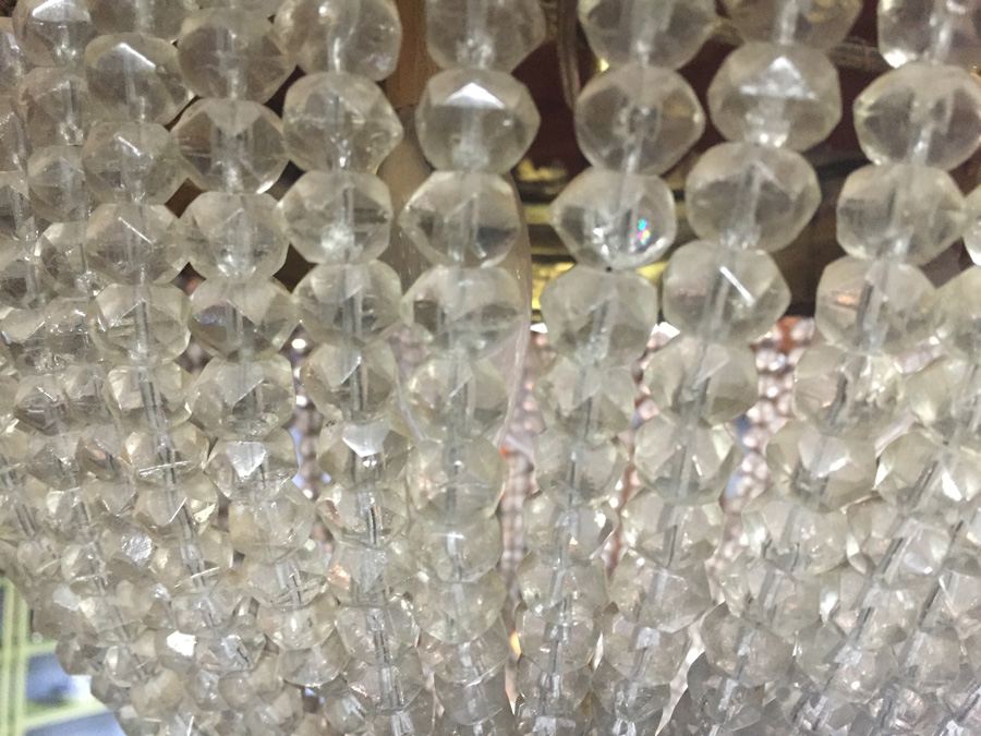 Vintage Russian Crystal Light Fixture [Photo 16]