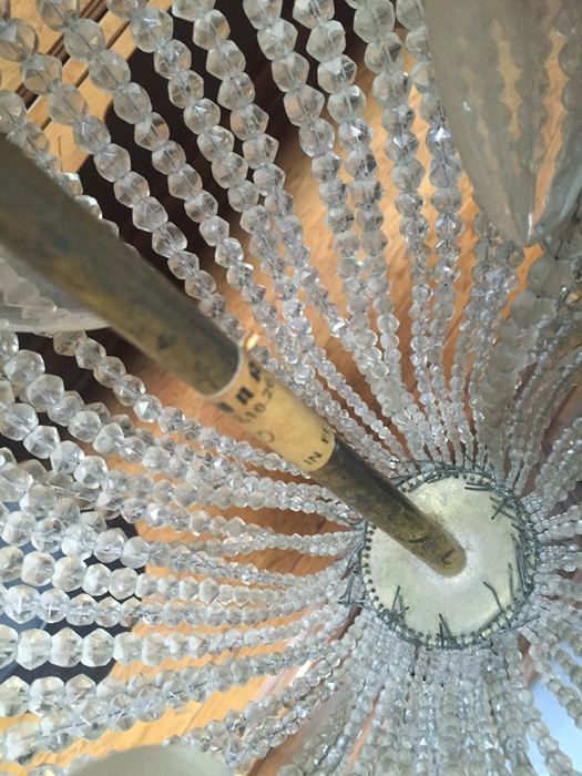 Vintage Russian Crystal Light Fixture [Photo 6]