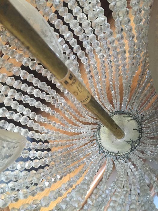Vintage Russian Crystal Light Fixture [Photo 5]