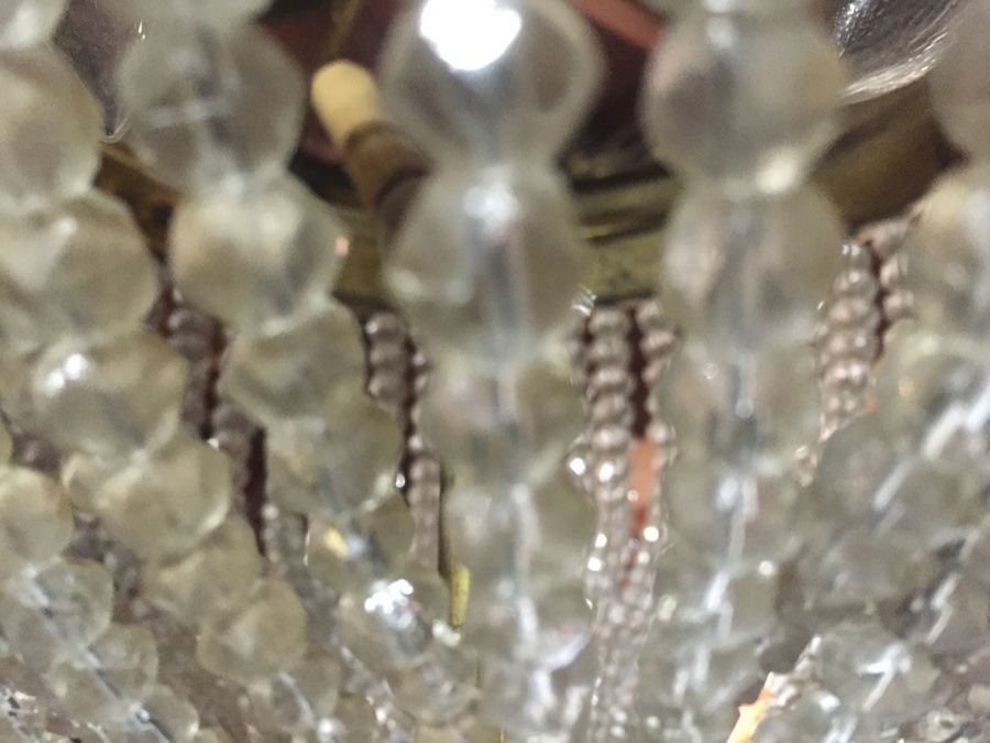 Vintage Russian Crystal Light Fixture [Photo 18]