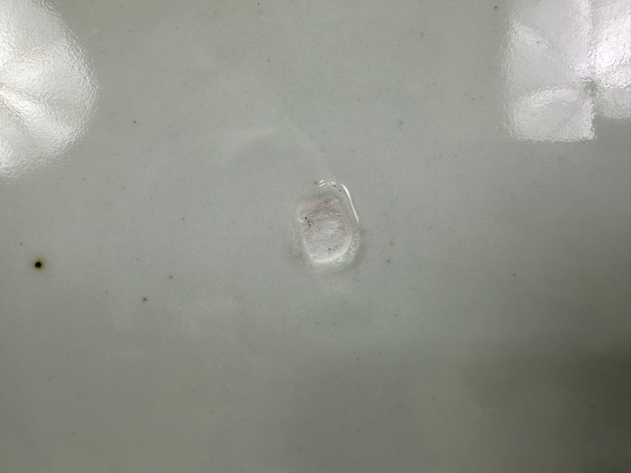 Vintage Japanese Hand Painted Blue & White Porcelain Dish Charger Plate 12.25'W [Photo 11]