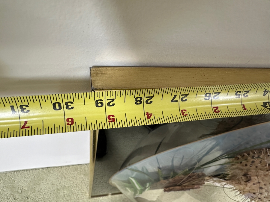 Vintage Retro 1970s 3D Dome Underwater Scene Featuring A Blowfish Pufferfish Framed 29W X 29H [Photo 8]