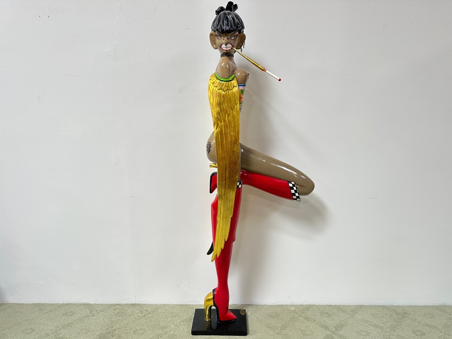 Tom's Drag Toms Company Hand Painted Sculpture 29W X 8D X 67H [Photo 2]