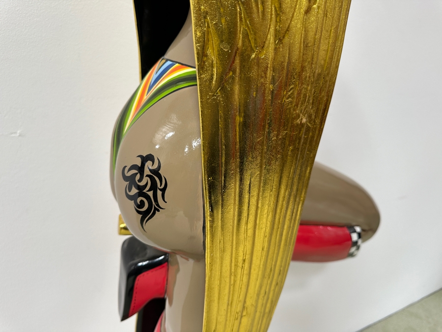 Tom's Drag Toms Company Hand Painted Sculpture 29W X 8D X 67H [Photo 5]