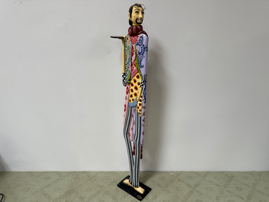 Tom's Drag Toms Company Hand Painted Henri Sculpture 16W X 7D X 65H [Photo 10]