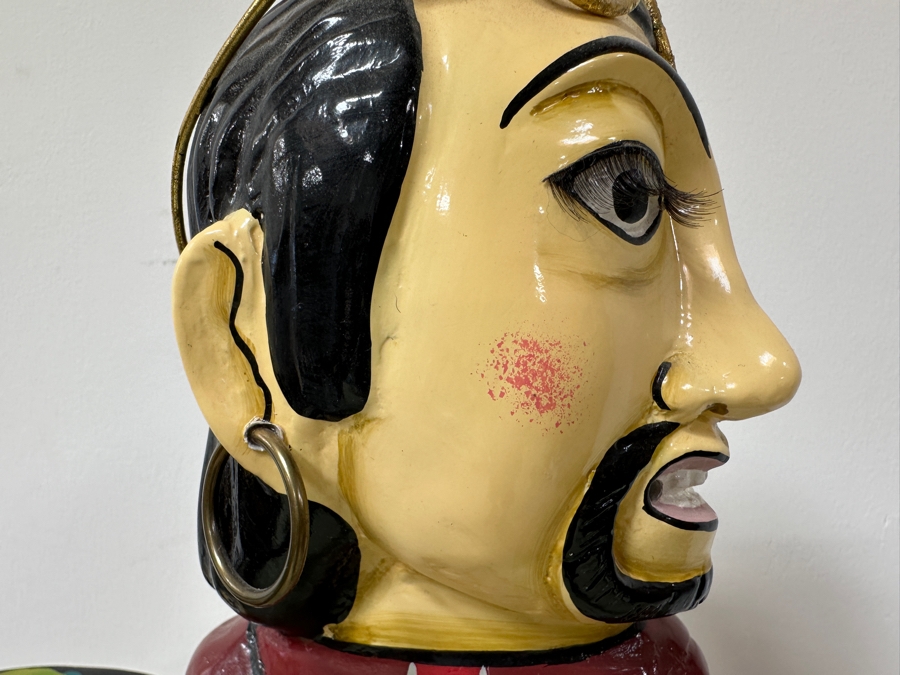 Tom's Drag Toms Company Hand Painted Henri Sculpture 16W X 7D X 65H [Photo 4]