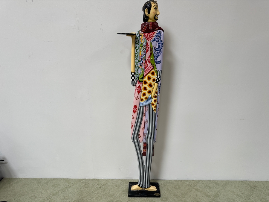 Tom's Drag Toms Company Hand Painted Henri Sculpture 16W X 7D X 65H [Photo 2]