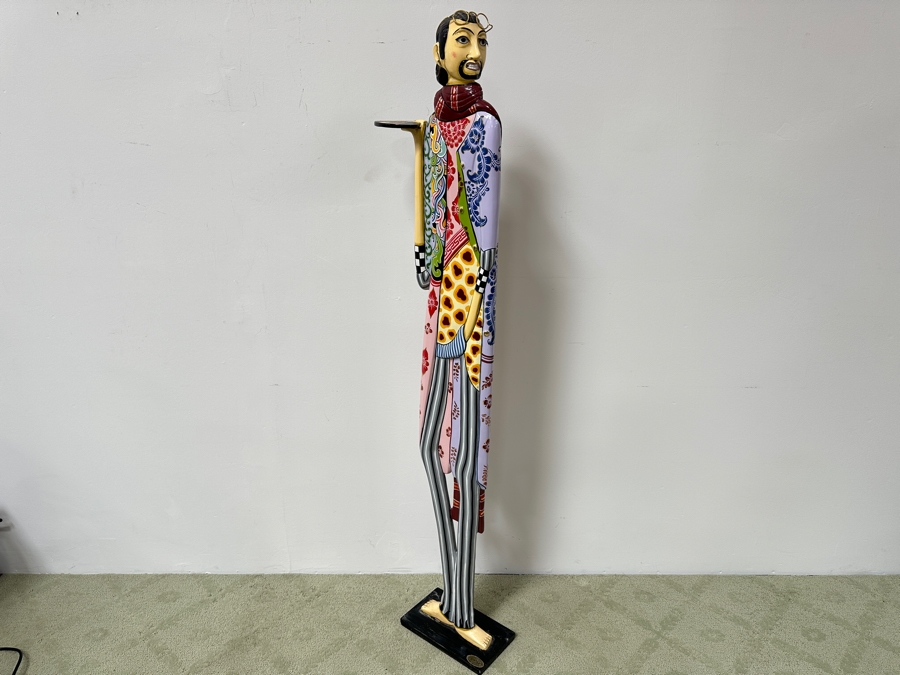 Tom's Drag Toms Company Hand Painted Henri Sculpture 16W X 7D X 65H [Photo 11]