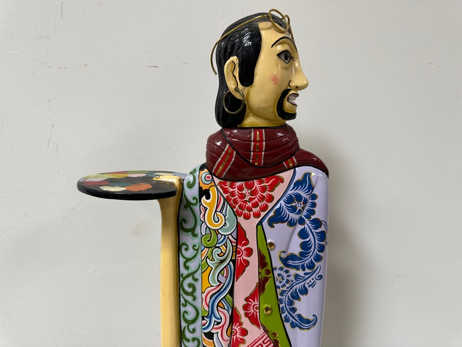 Tom's Drag Toms Company Hand Painted Henri Sculpture 16W X 7D X 65H [Photo 6]