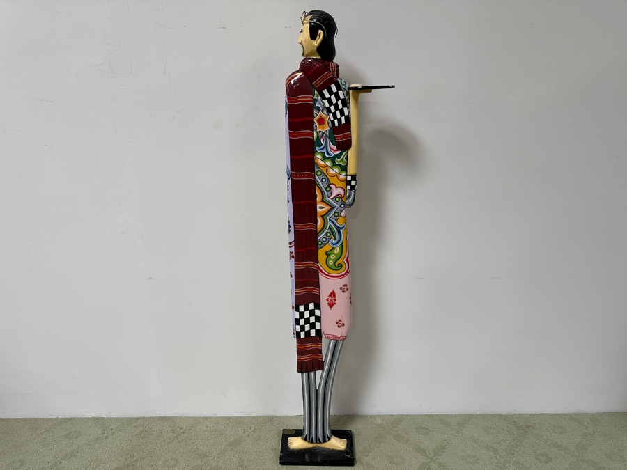 Tom's Drag Toms Company Hand Painted Henri Sculpture 16W X 7D X 65H [Photo 12]