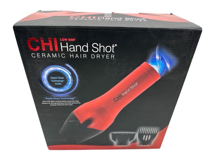 New CHI Hand Shot Ceramic Hair Dryer