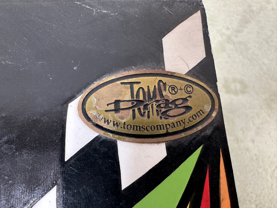 Tom's Drag Toms Company Hand Painted Drag Side Table With Footed Feet 17.5W X 13.5D X 17H [Photo 7]