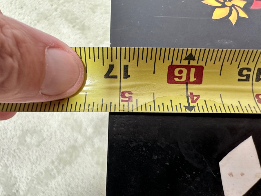 Tom's Drag Toms Company Hand Painted Drag Side Table With Footed Feet 17.5W X 13.5D X 17H [Photo 8]