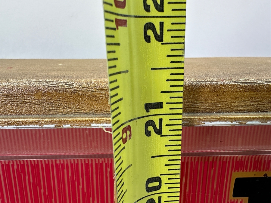 Vintage 1986 Coors Beer Advertising Wall Clock Working - Light Flickers And Needs Replacement 13.5W X 21.5H X 5D [Photo 9]