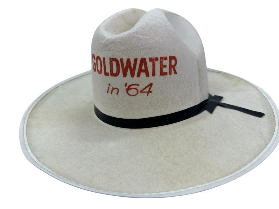 Vintage 1964 Barry Goldwater Political Campaign Hat [Photo 1]