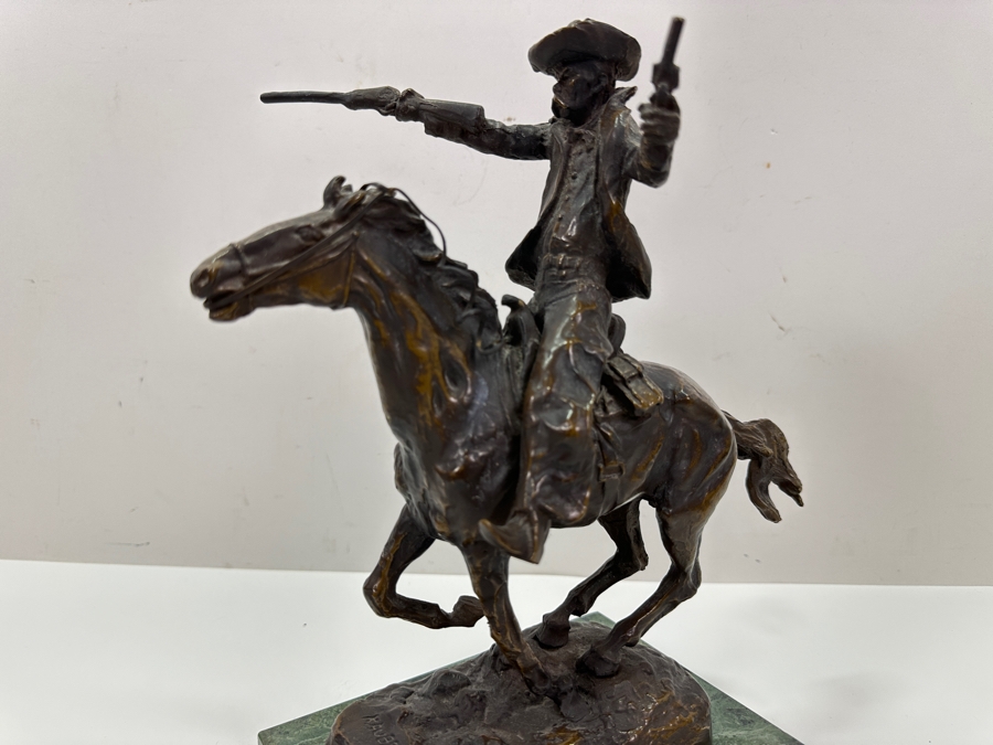 Carl Kauba (1865-1922, Austrian) Bronze Sculpture Titled 'Fill Your Hands' On Marble Base 9W X 5D X 11.5H [Photo 5]