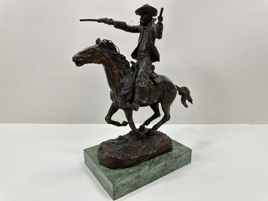 Carl Kauba (1865-1922, Austrian) Bronze Sculpture Titled 'Fill Your Hands' On Marble Base 9W X 5D X 11.5H [Photo 4]