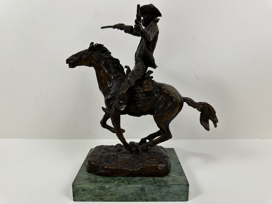 Carl Kauba (1865-1922, Austrian) Bronze Sculpture Titled 'Fill Your Hands' On Marble Base 9W X 5D X 11.5H [Photo 3]