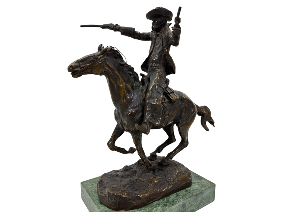 Carl Kauba (1865-1922, Austrian) Bronze Sculpture Titled 'Fill Your Hands' On Marble Base 9W X 5D X 11.5H