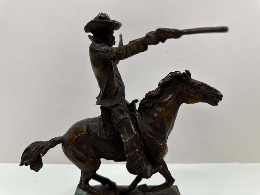 Carl Kauba (1865-1922, Austrian) Bronze Sculpture Titled 'Fill Your Hands' On Marble Base 9W X 5D X 11.5H [Photo 13]