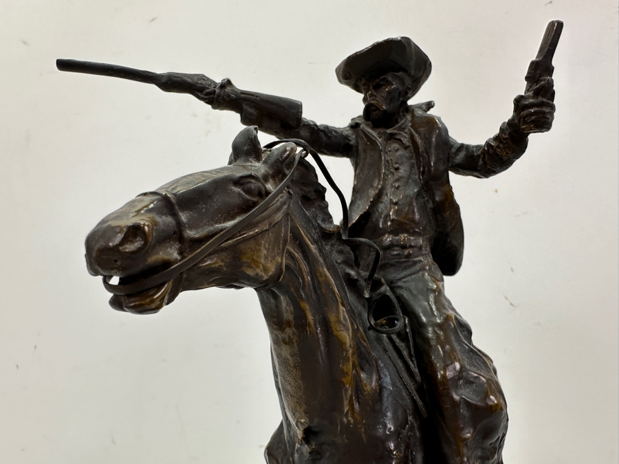 Carl Kauba (1865-1922, Austrian) Bronze Sculpture Titled 'Fill Your Hands' On Marble Base 9W X 5D X 11.5H [Photo 10]