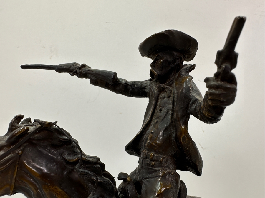 Carl Kauba (1865-1922, Austrian) Bronze Sculpture Titled 'Fill Your Hands' On Marble Base 9W X 5D X 11.5H [Photo 8]