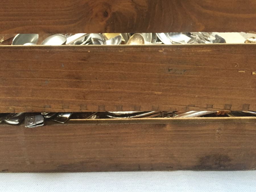 Huge Lot of Flatware and Serving Accessories - Includes Crate [Photo 8]