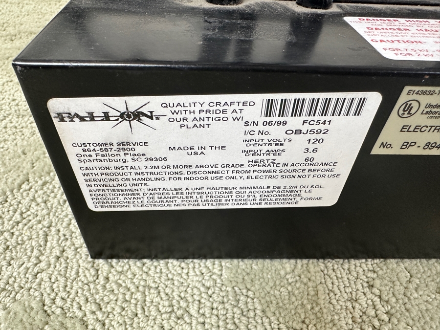 Vintage Miller Genuine Draft MGD Beer Neon Sign 30'W X 31'H X 6'D [Photo 7]