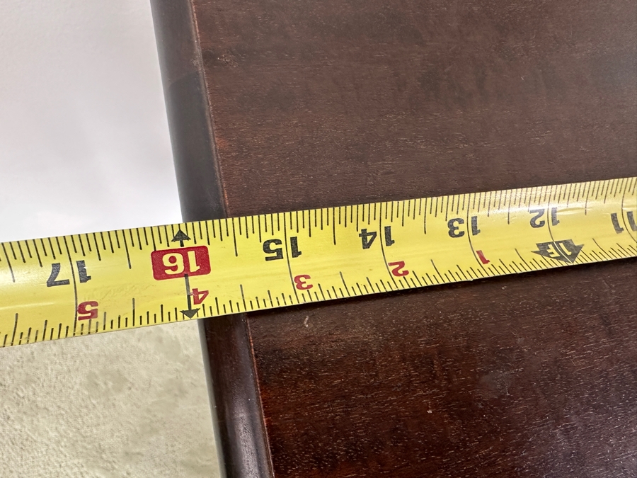 Just Added - Antique Wooden Pedestal Table Fern Stand 16W X 13D X 29H [Photo 6]