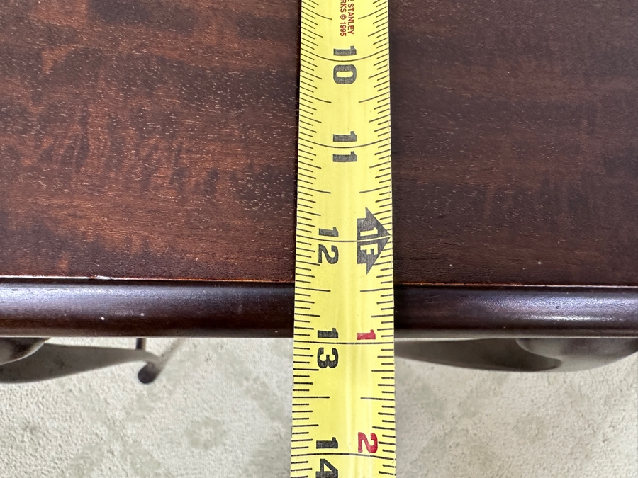 Just Added - Antique Wooden Pedestal Table Fern Stand 16W X 13D X 29H [Photo 7]