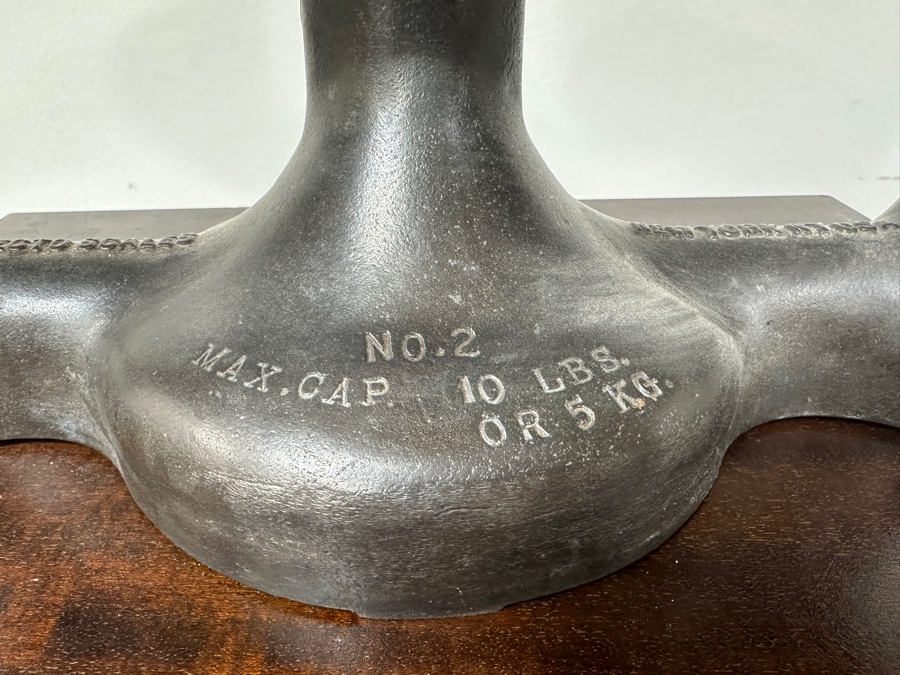 Just Added - Vintage Detecto Scales No. 2 Cast Iron Scale Balance 20W X 9D X 7.5H [Photo 6]