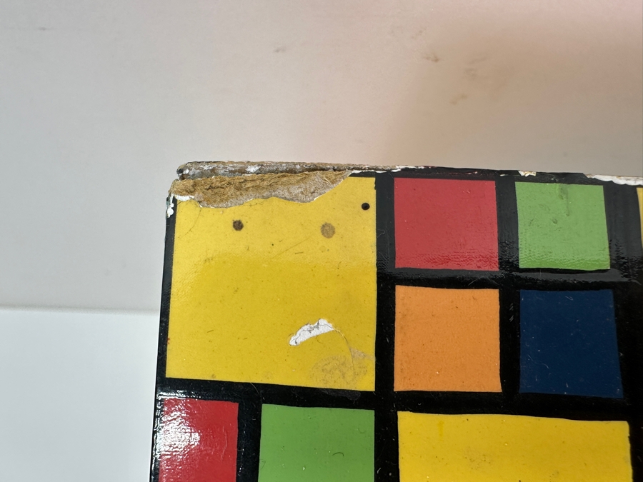 Just Added - Tom's Drag Toms Company Hand Painted Drag Side Table With Footed Feet 12W X 10D X 14H	 [Photo 6]