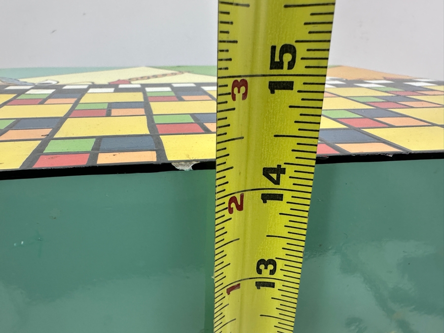 Just Added - Tom's Drag Toms Company Hand Painted Drag Side Table With Footed Feet 12W X 10D X 14H	 [Photo 11]