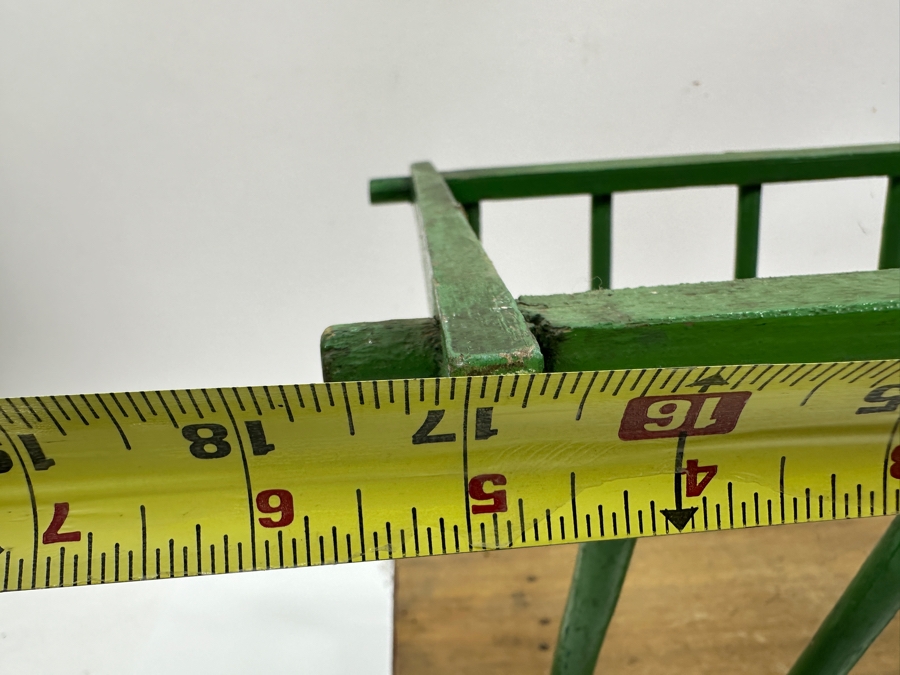 Early 20th Century Wooden Toy Hay Wagon 17.5W X 11D X 10H [Photo 5]