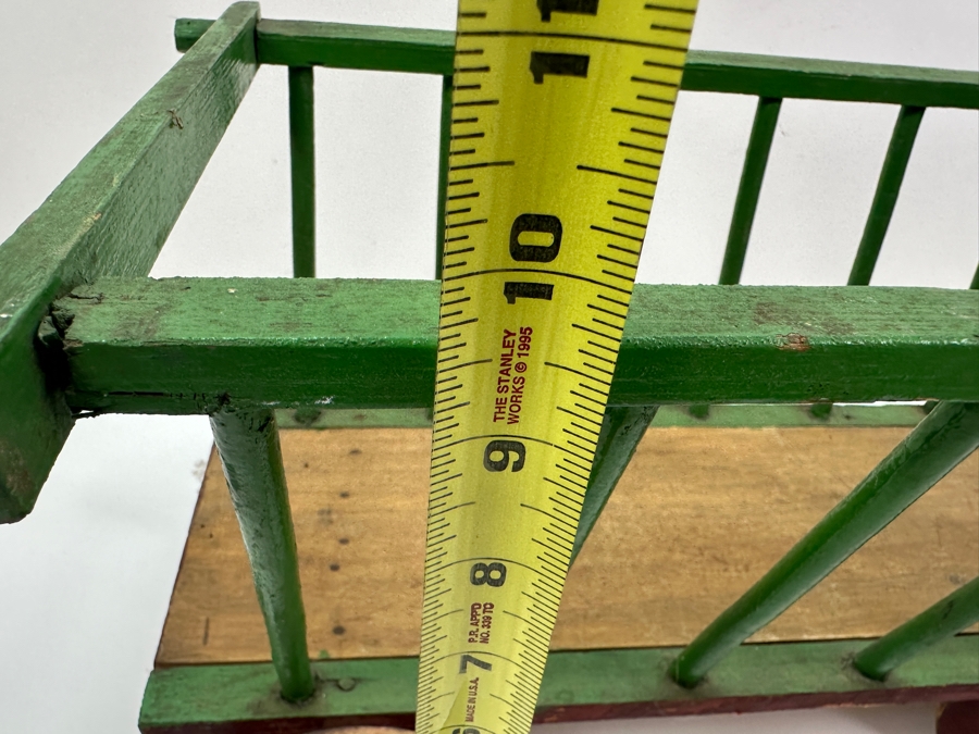 Early 20th Century Wooden Toy Hay Wagon 17.5W X 11D X 10H [Photo 7]